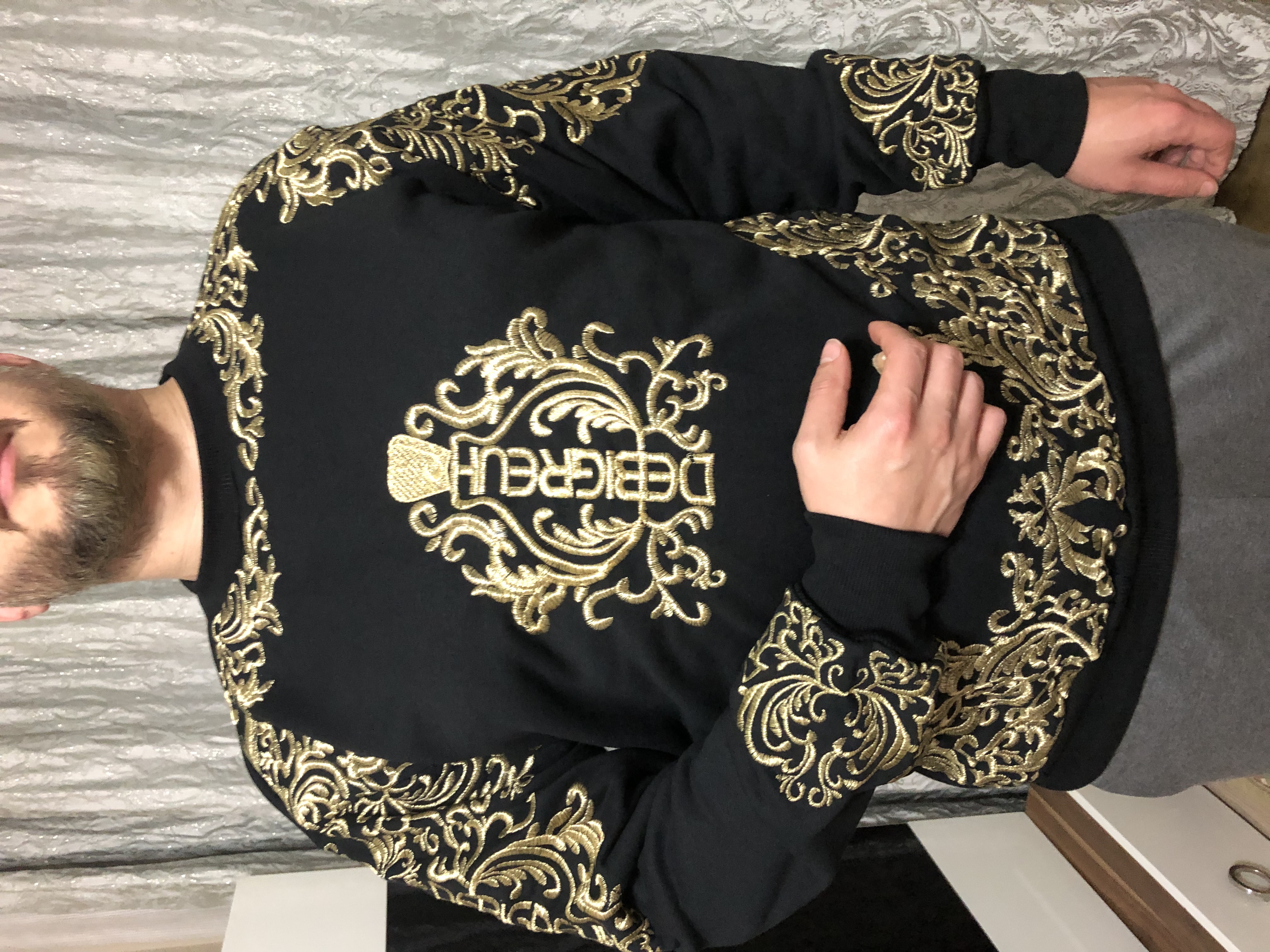 UZUN KOL ÜÇİPLİK KAZAK BİSİKLET YAKA