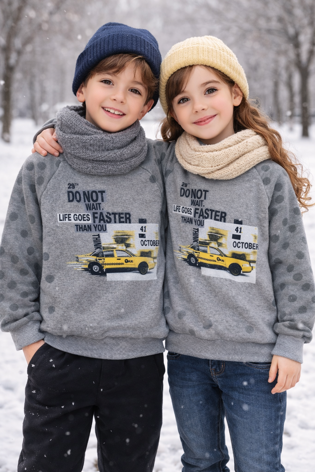 PUANLI REGLAN KOLLU GRİ TEK ÜST