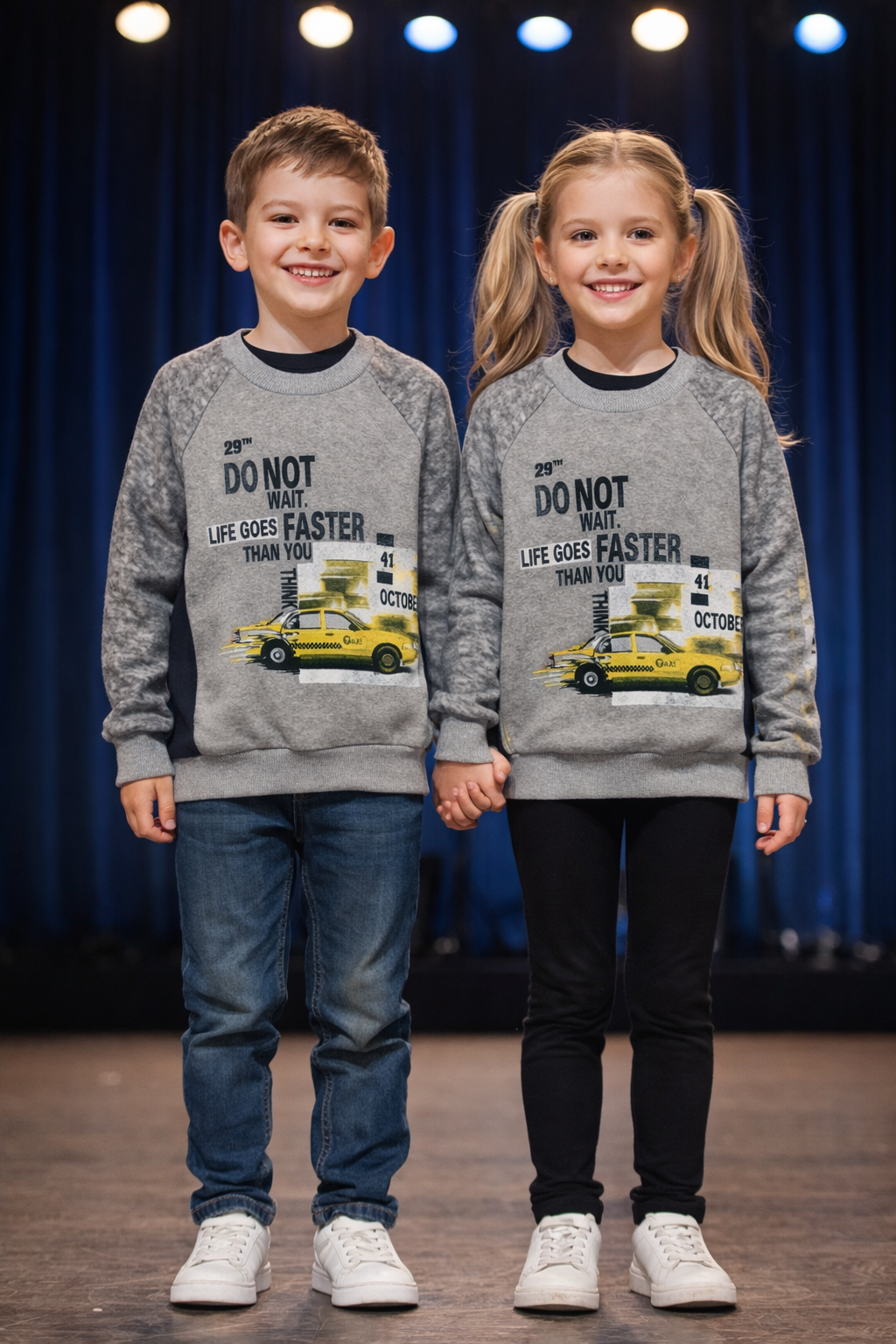 GRİ MELANJ REGLAN KOLLU GRİ TEK ÜST