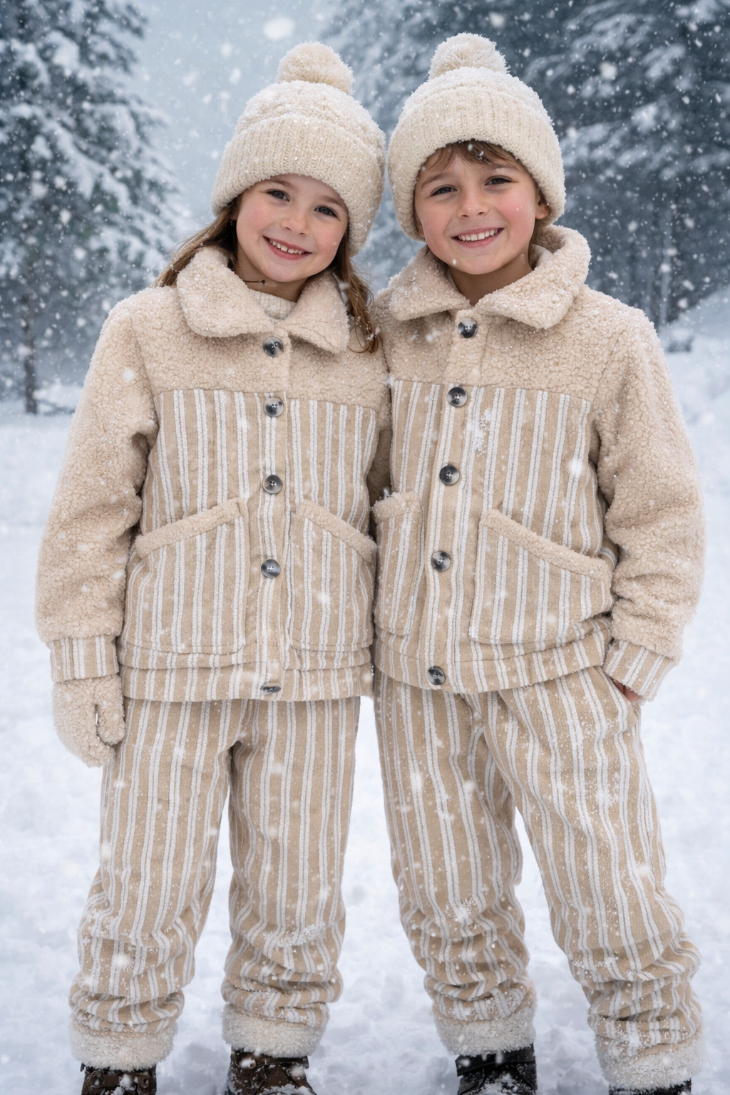 VERSOFT GARNİLİ ÇİZĞİLİ İKİLİ TAKIM