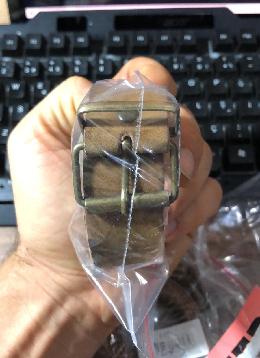 AÇIK KAHVERENGİ DERİ KEMER