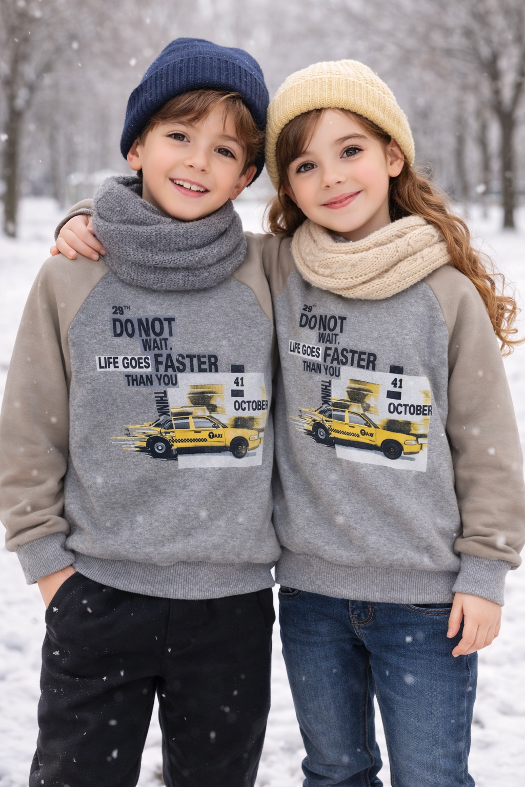 AÇIK KAHVE REGLAN KOLLU GRİ TEK ÜST