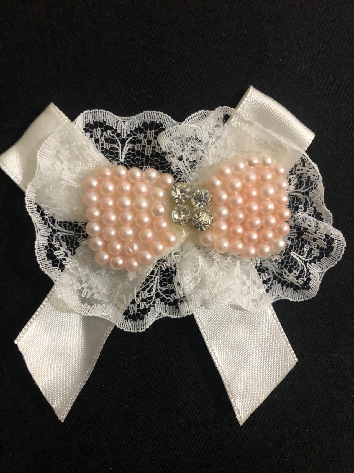 PEMBE TAŞLI DANTELLİ FİYONK