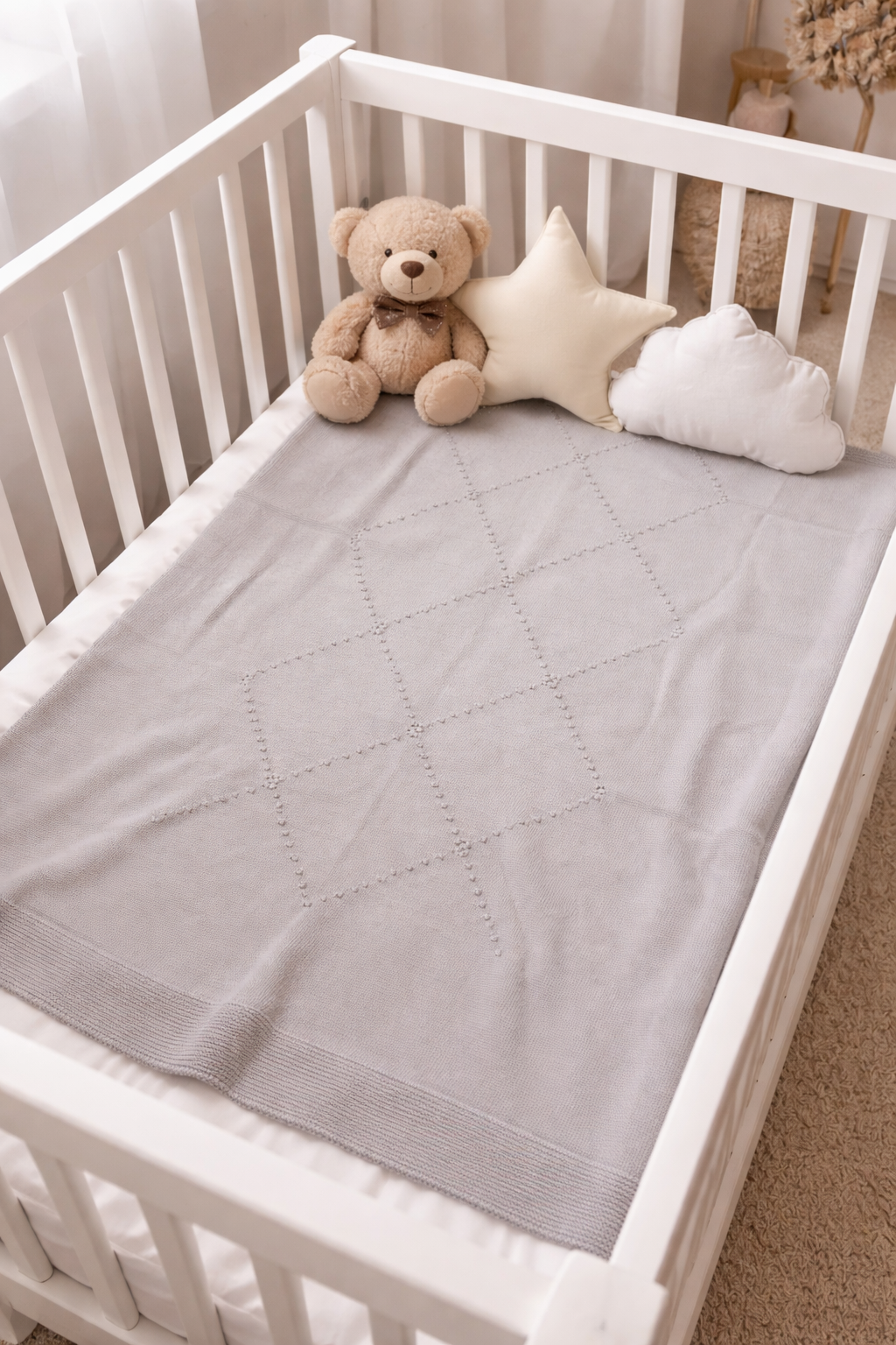 GRİ BEBE TRİKO BATTANİYE